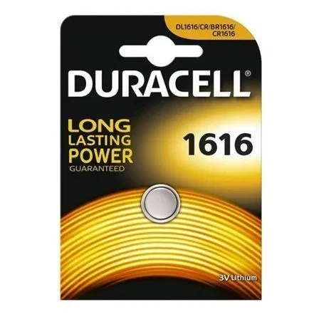 Duracell Pila de Botón CR1616 3V Duracell Pila de Botón CR1616 3V